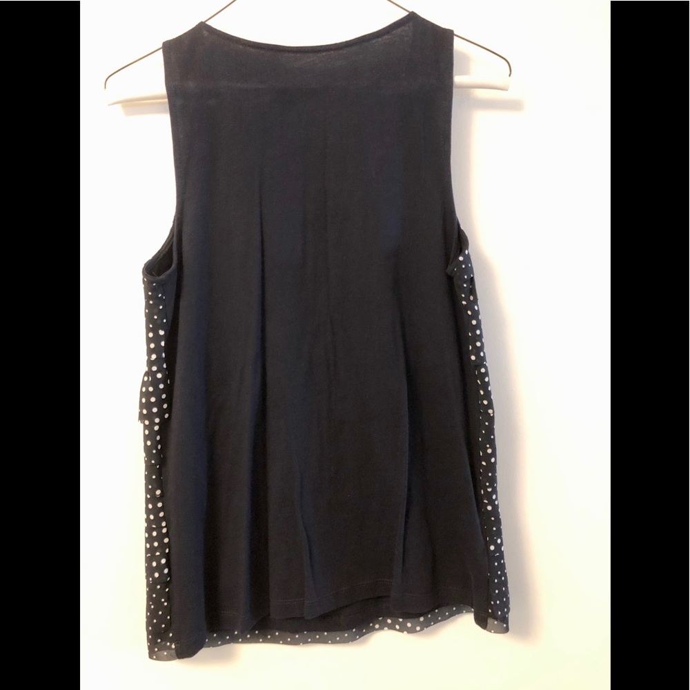 Loft top - XS- NWT - Navy blue and white - Picture 2 of 6